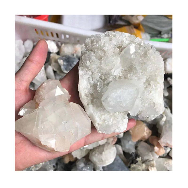 

Apophyllite геоидный кластер, натуральный кристалл, лечебный драгоценный камень для продажи