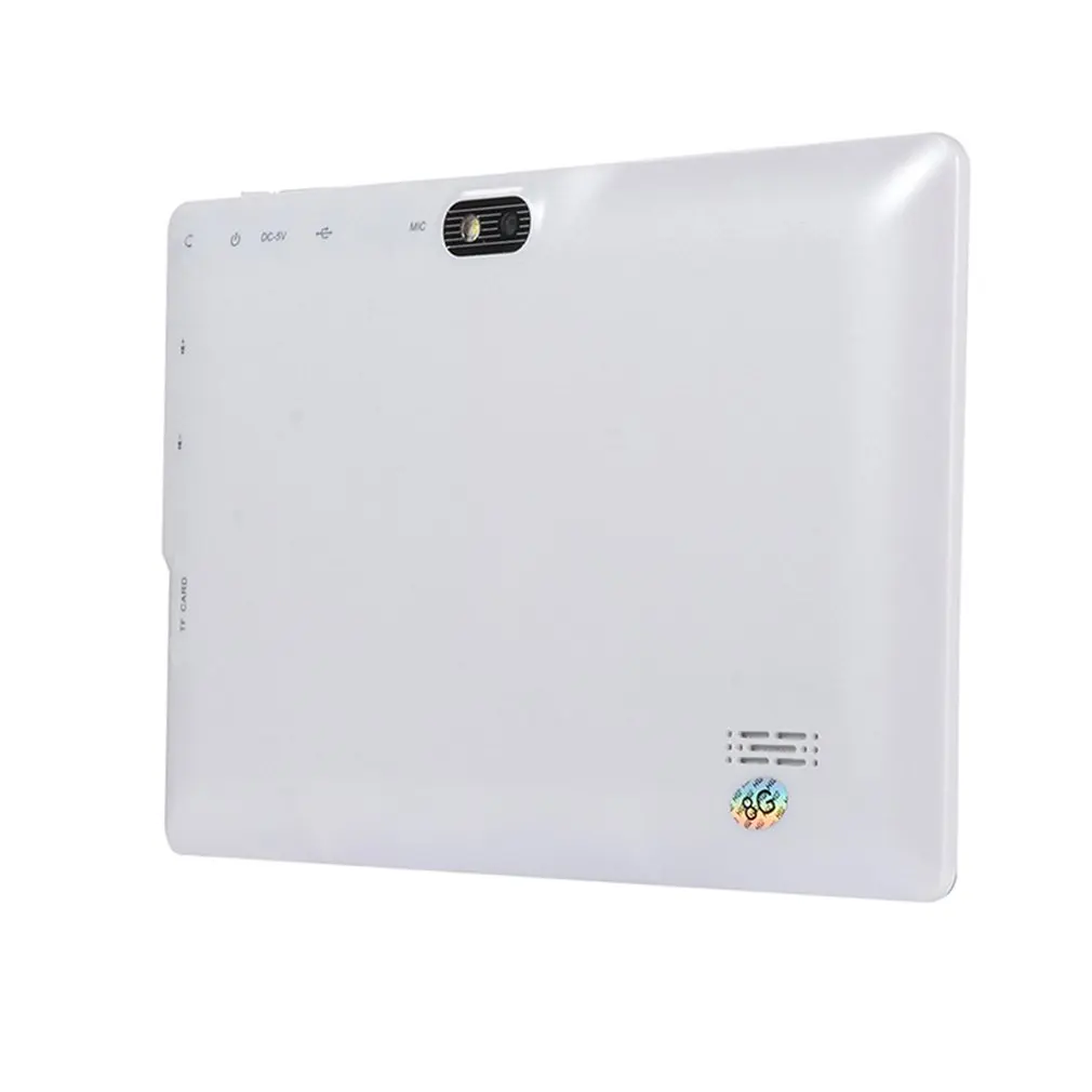 7-дюймовый Android 4 планшетный ПК Q88 Allwinner A33 четырехъядерный WiFi 1024*600G-sensor портативный