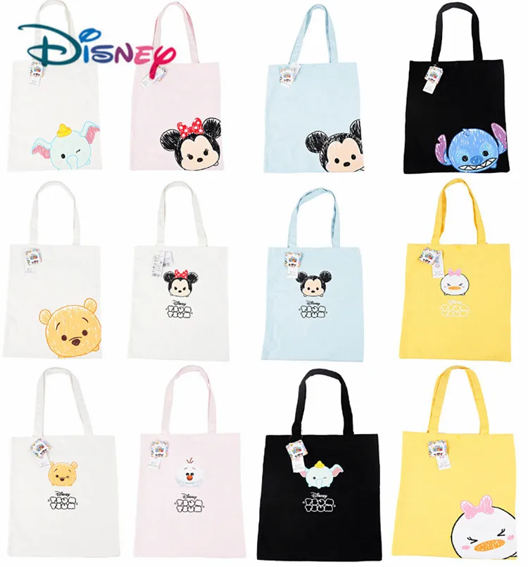 Сумка тоут женская водонепроницаемая мультяшный саквояж на плечо с Диснеем и