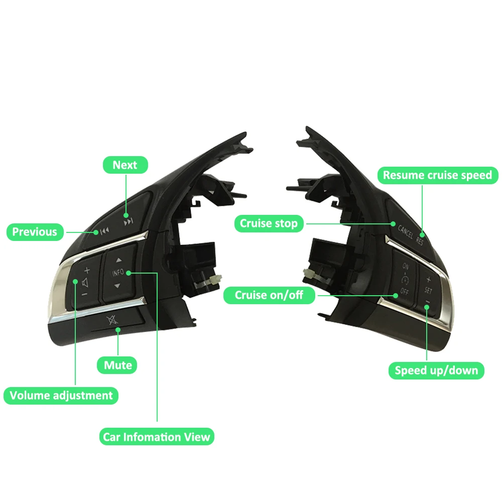 Многофункциональная кнопка рулевого колеса переключатель круиз контроля