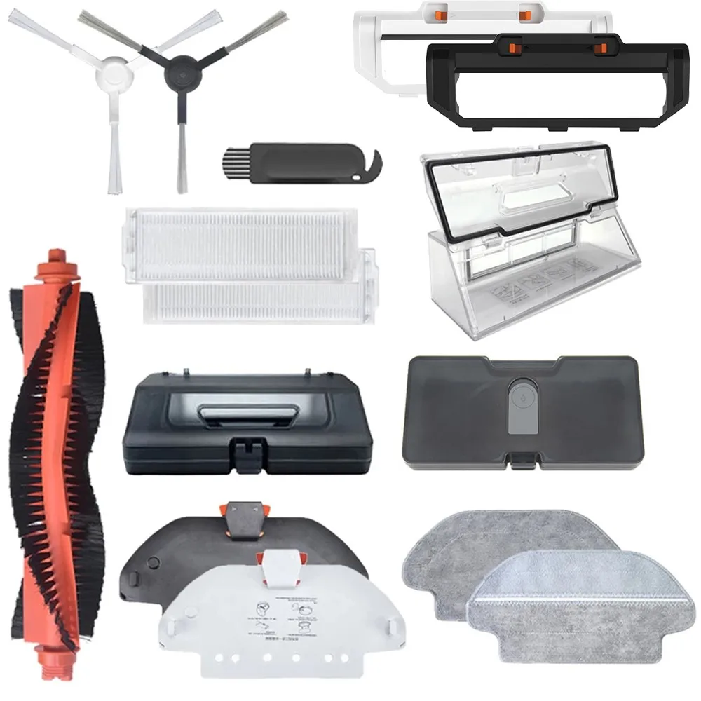 Main/Side Brush Hepa Filter Mop Cloth Accessories For Xiaomi Mijia Mop Pro STYTJ02YM/VIOMI V2 PRO/V3 Parts Robot Vacuum Cleaner
