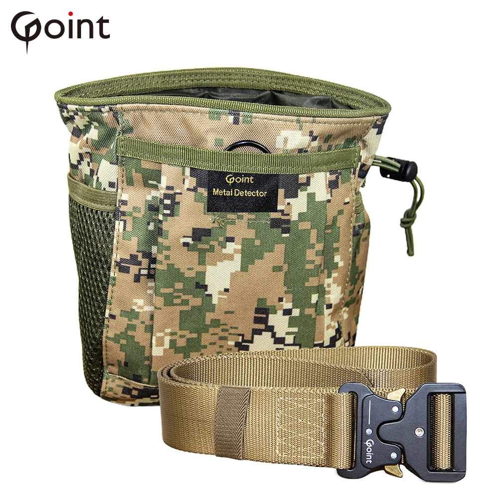 

Pinpointing Metal Detecting Find Bag Multi-purpose Digger Tools Bag for PinPointer Detector Waist Pack Mule Pouch
