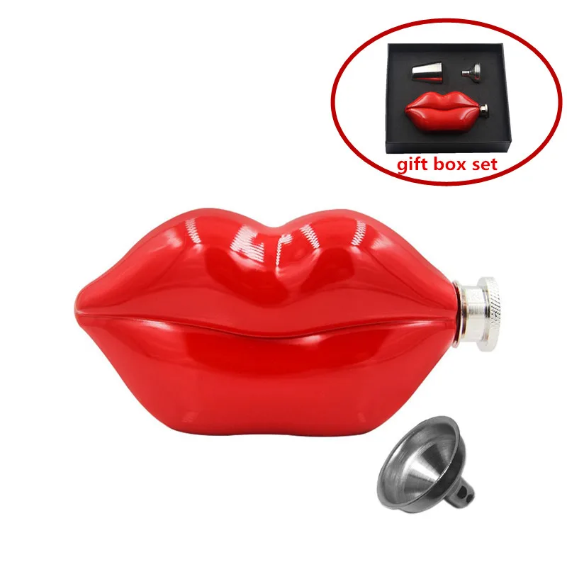 Креативный мини Флагон для виски и губ объемом 5 унций с воронкой чашки ликера