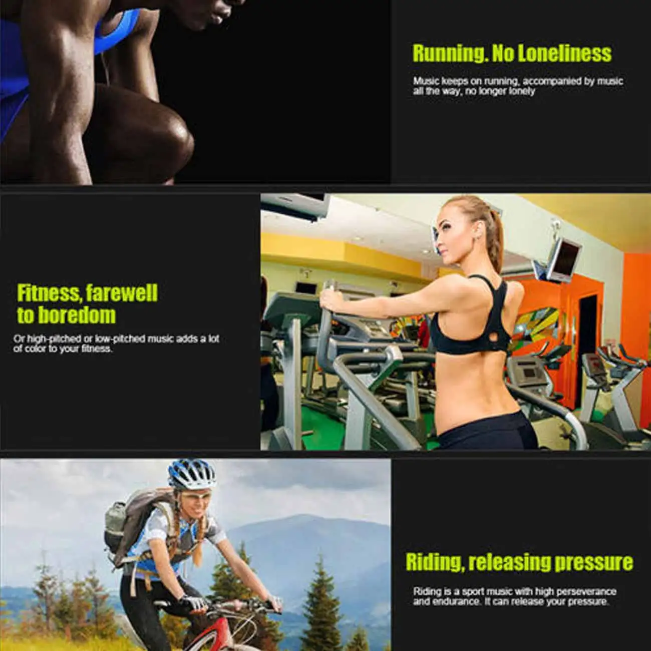 

New H1 neck mounted Bluetooth headset neck mounted luminous sports running wireless in ear sports headset