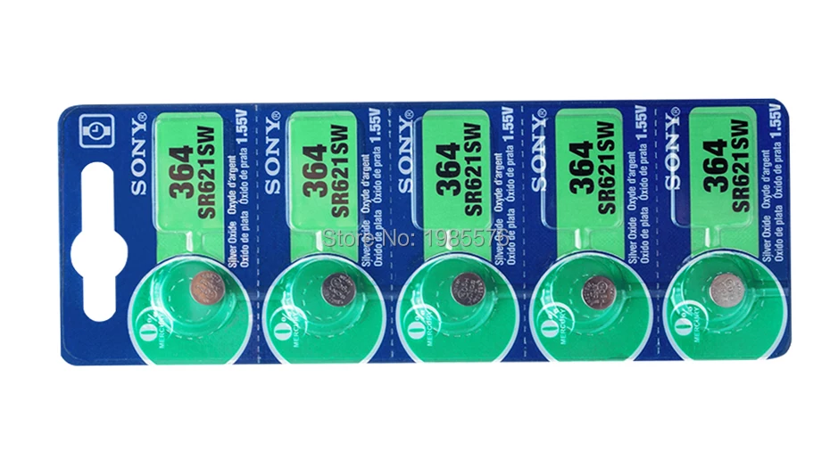 4 шт. для часов sony 621 батарея AG1 LR621 sr621sw 364A 1,5 в LR60 оксид серебра батарейка для часов электронный калькулятор