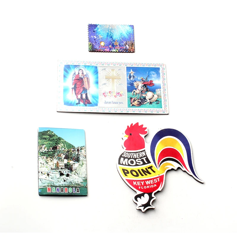 3D печать фольги магниты на холодильник мировой Туризм сувениры магнитные