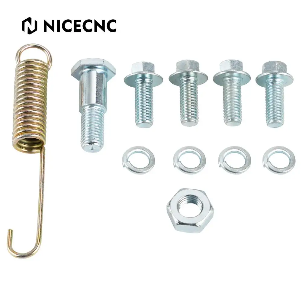 

Foot Peg Mounting Hardware Kit Bolt Set For HONDA CT70 K0-1978 Kick Stand Bolt With Nut Spring Lock Washers Bolts