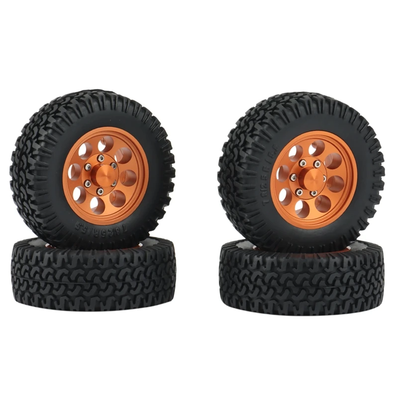 

4 шт., металлические шины для обода колеса 1,55 RC Crawler Car RC4WD D90 TF2 Tamiya CC01 LC70 LC80 MST JIMNY 1/10