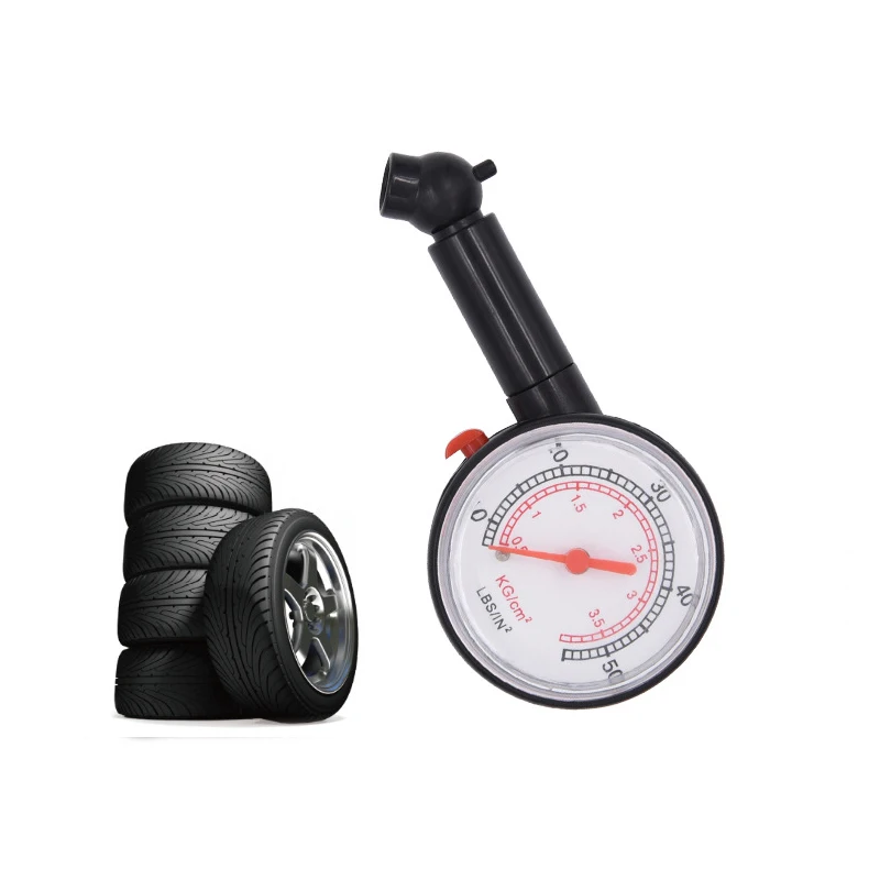 Высокоточный манометр для автомобильных шин Универсальный мини циферблат