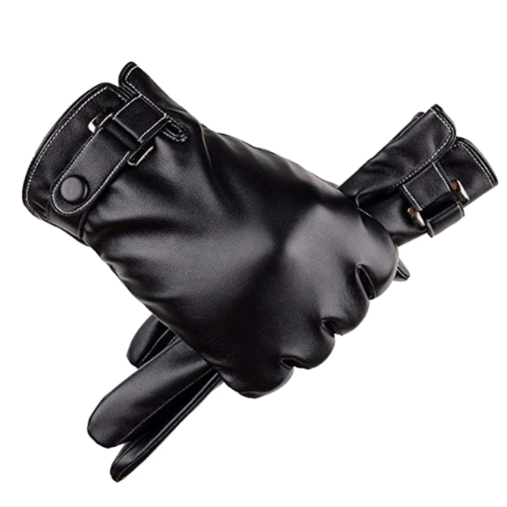 Мотоциклетные Перчатки с пальцами для мужчин 1 пара из искусственной кожи