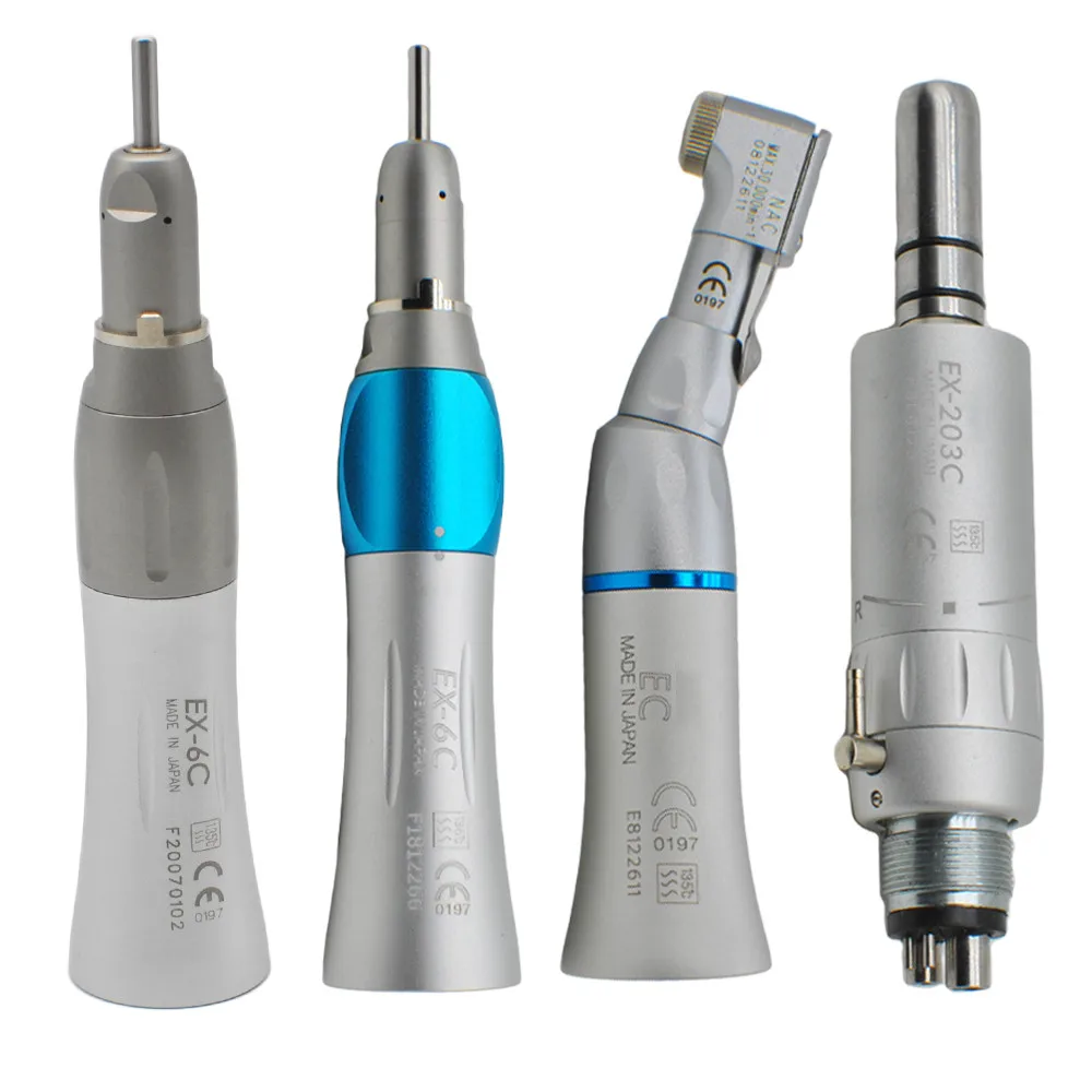 Наконечник Стоматологический лабораторный прямой с углом наклона и низкой