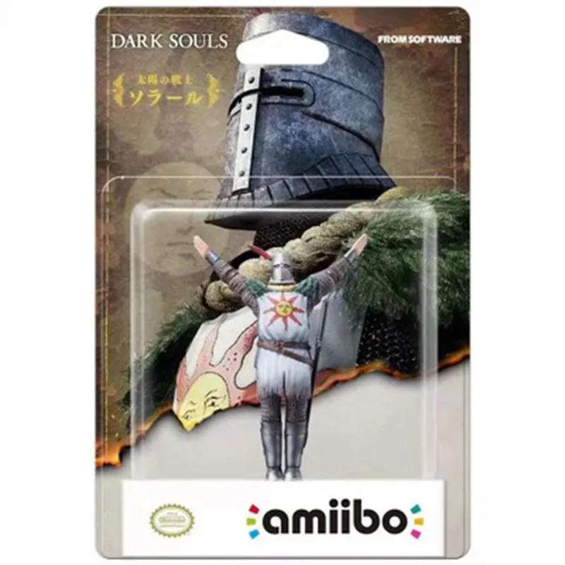 

10CM Dark Souls Amiibo Sun Warrior Sloaire Action Figure PVC Collection Model Toys Kids family decoration Gifts