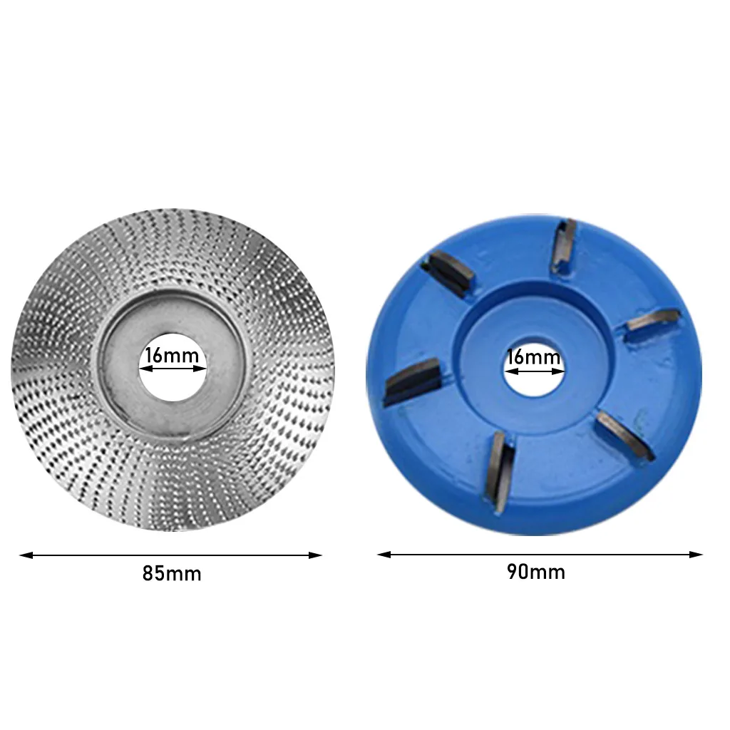 2 шт. карбида древесины шлифовальный резьба формирование диск для угловая