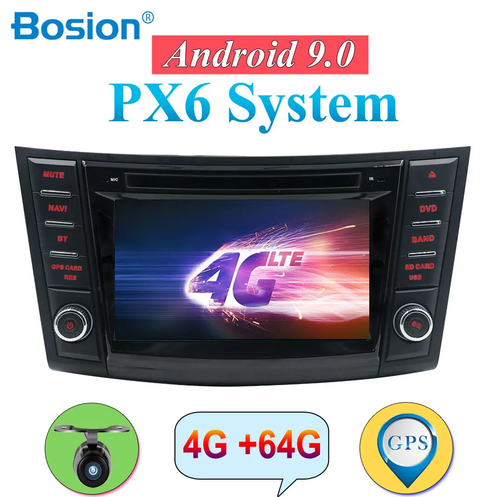 4 Гб+ 64 ГБ Android 9,0 2 DIN Автомобильный gps для Suzuki Swift 2011- dvd-плеер стерео аудио Wifi BT 4,0 Система рулевого колеса PX6