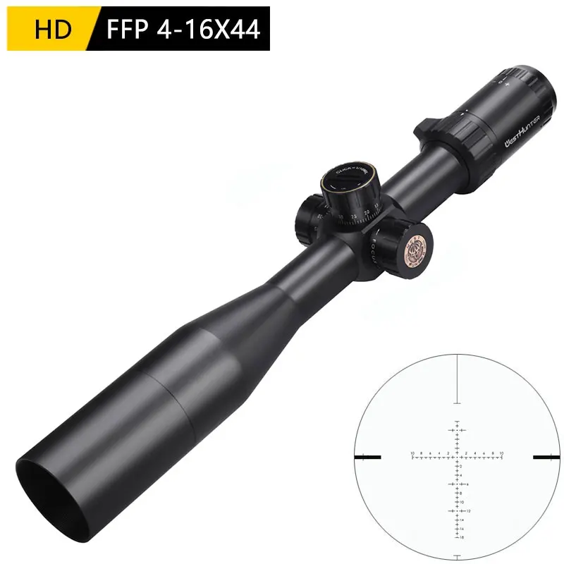 Охотничий прицел WestHunter HD 4-16X44FFP с первым фокусным расстоянием тактический