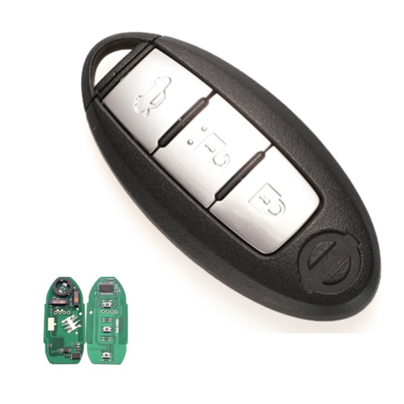 Car Keyless Remote Key Auto Smart 3 button 434mhz Chip id46 PCF7952 for Nissan Bluebird | Автомобили и мотоциклы