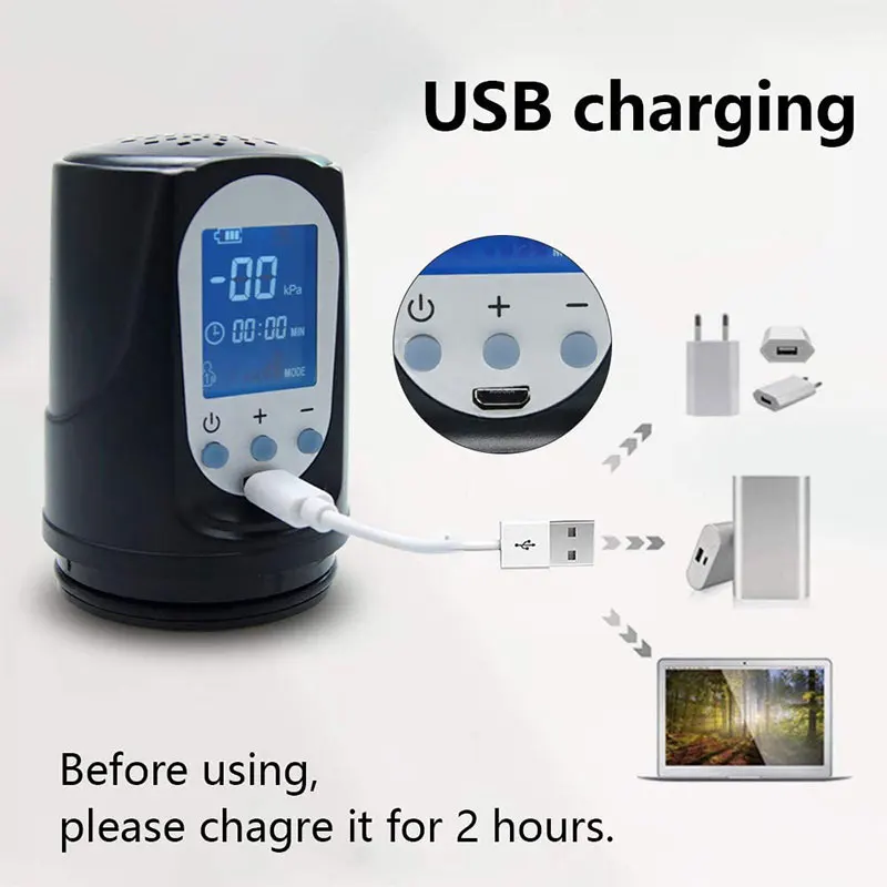 Электрический насос для пениса секс-игрушки мужчин Мужской мастурбатор