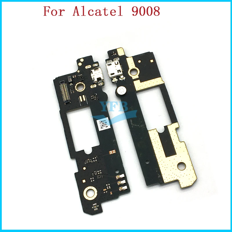 USB порт плата для зарядки Alcatel 9008 зарядный док гибкий кабель запчасти