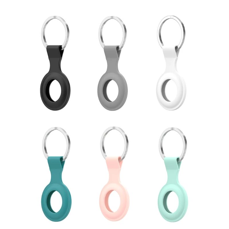 

Airtags Protective Case - Anti Lost Silicone Case Protective Skin Cover 448F
