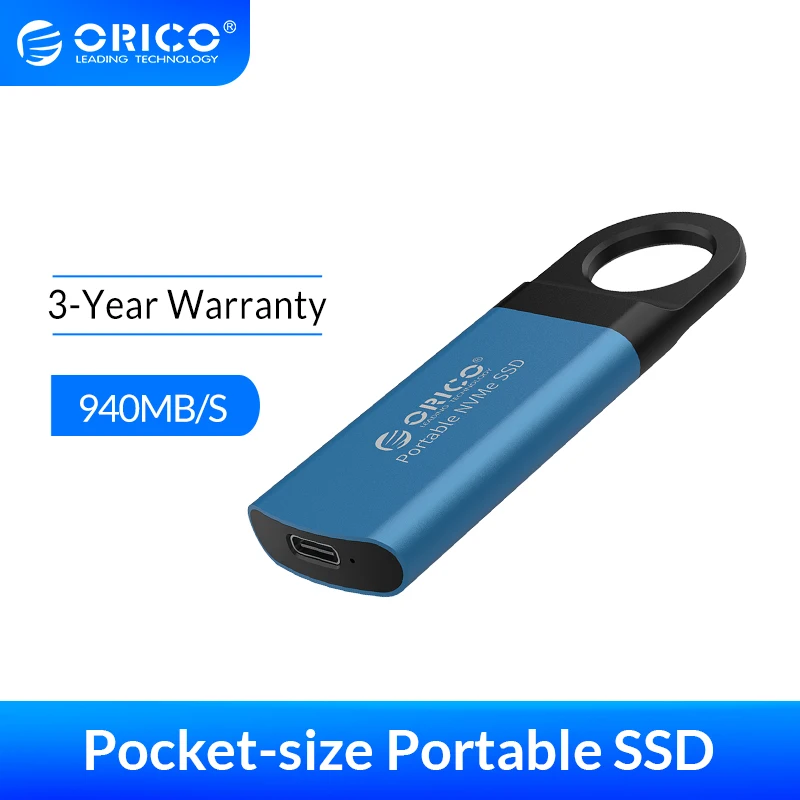 Внешний мини накопитель ORICO M.2 NVME SSD 128 ГБ 256 512 1 ТБ USB C 3 10 Гбит/с|Внешние SSD| |