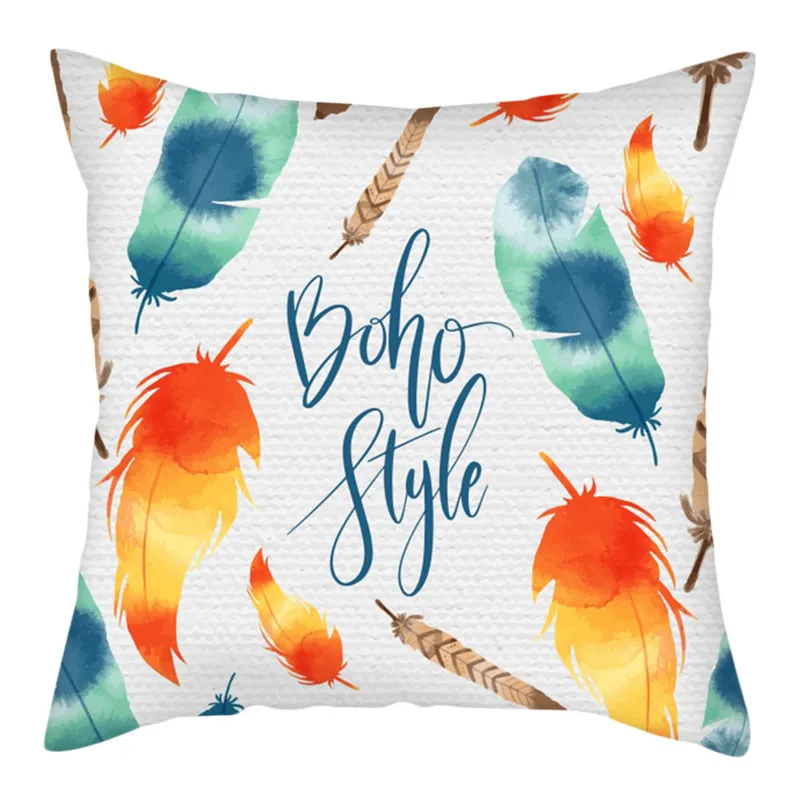 Красочные дизайнерские чехлы Fuwatacchi красивые декоративные наволочки с животными