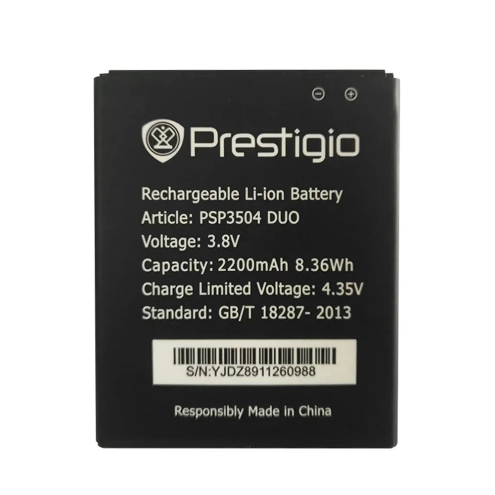 Сменный аккумулятор для телефона psp3504 Duo 2200 мАч Prestigio Muze C3 3504 PSP3504Duo | Мобильные