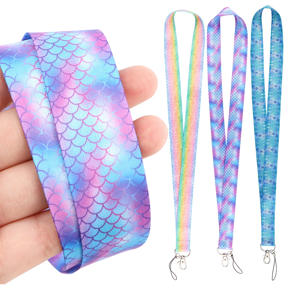 DZ2005 Роман Русалка шейный ремешок с застёжкой-карабином новые стильные тесёмки