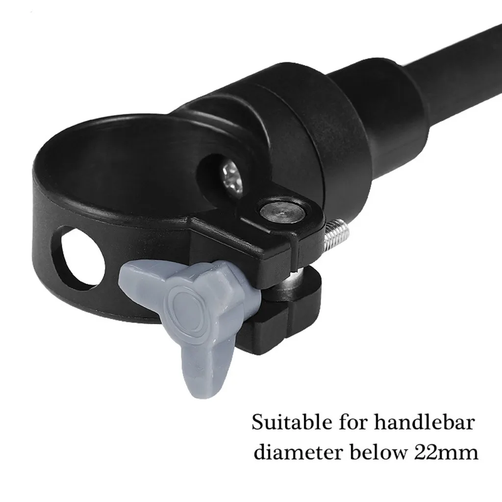 1 шт. Велосипедное Зеркало заднего вида с ручкой широкоугольное вращение на 360