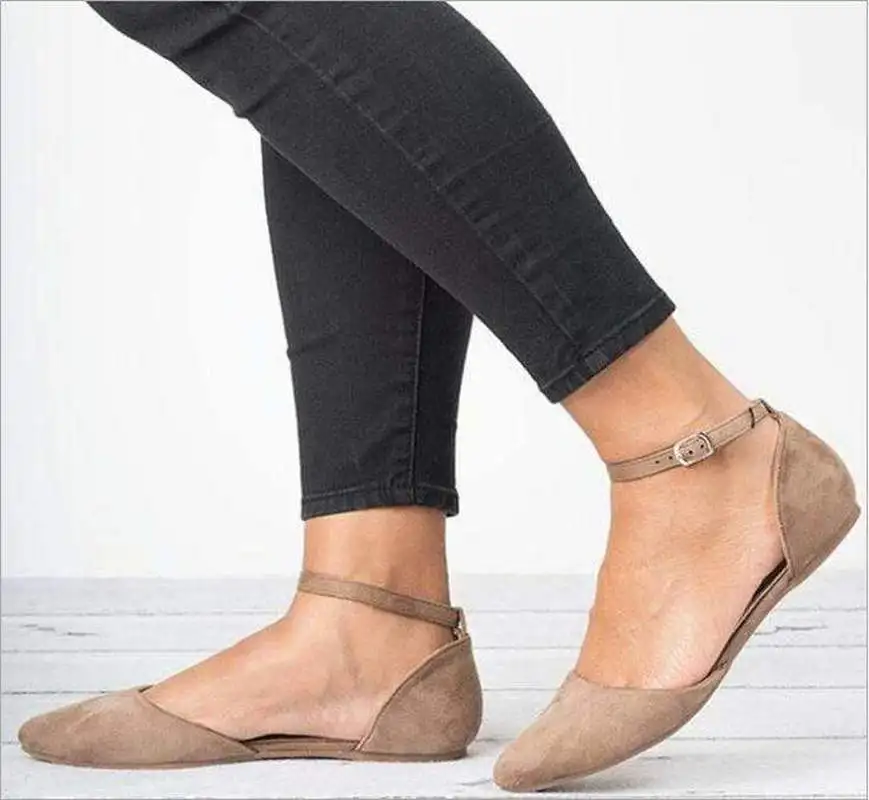 Женские модные однотонные балетки на плоской подошве офисные матовые замшевые