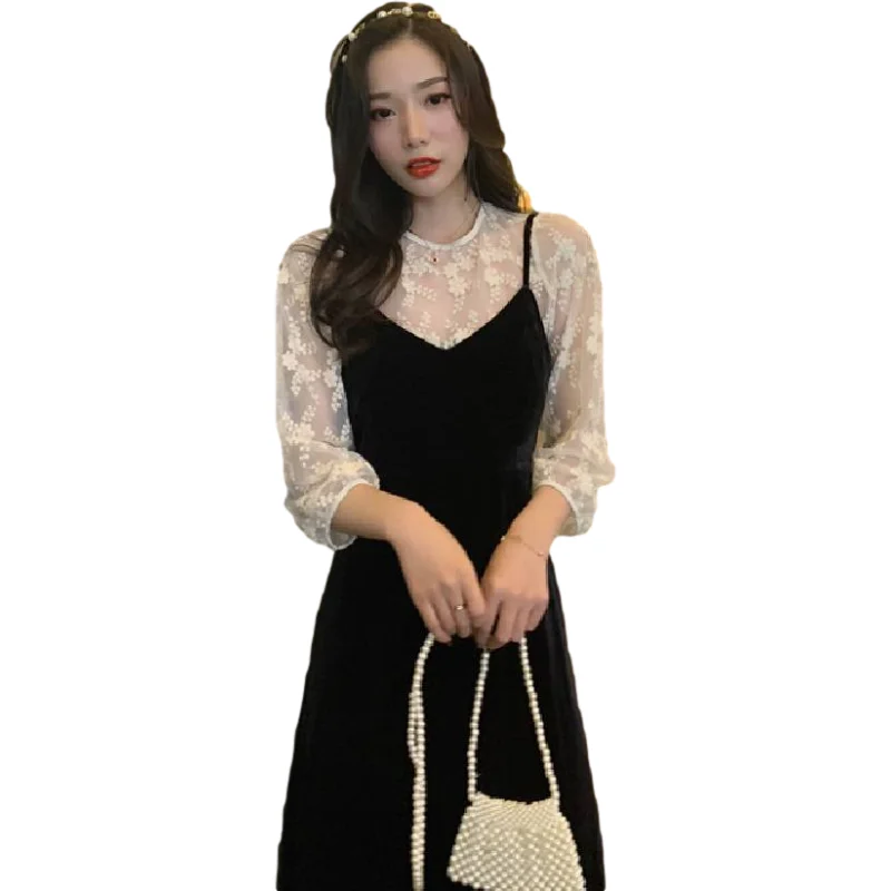 

New Spring Girls Dress Women Print Long Sleeve Womens Dresses Female Dress Vintage Dress Party Boho Robe Femme Vestido Autumn