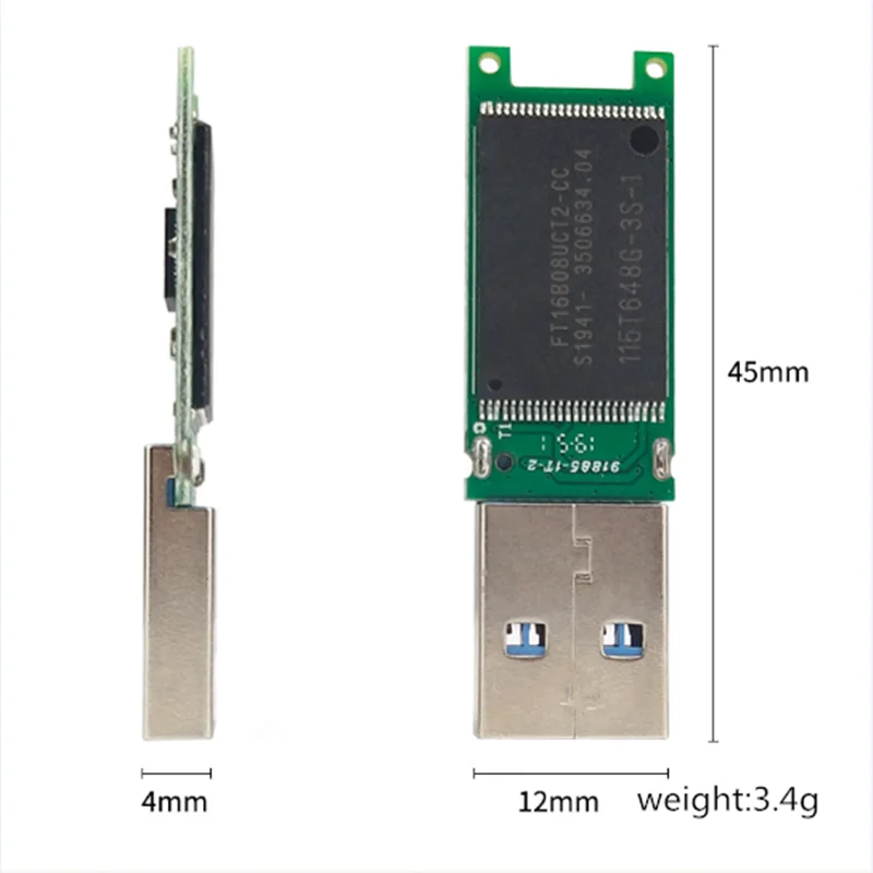 wholesale Chip USB 3.0 chip 2G 4G 8GB 16GB 32GB 64GB 128GB pendrive memory disk flash short universal board Udisk