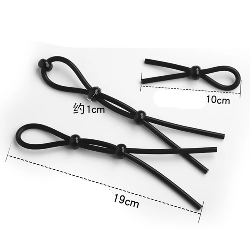 Кольцо для пениса взрослых Секс игрушки Для мужчин Регулируемая силиконовое