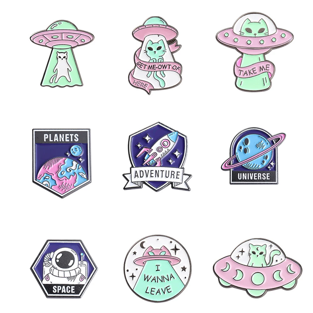 Новинка распродажа талисманы для обуви из сплава в виде инопланетянина кошки