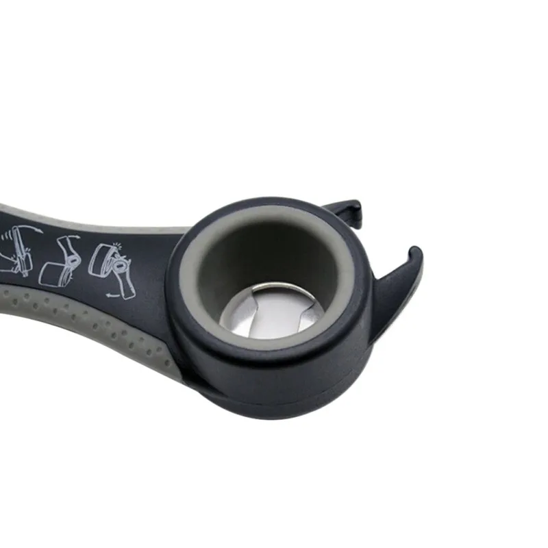 

5 In 1 Bottle Opener Plastic Can Opener Lid Twist Off Opener - Save space Can Openers Kitchen gadgets Random Color