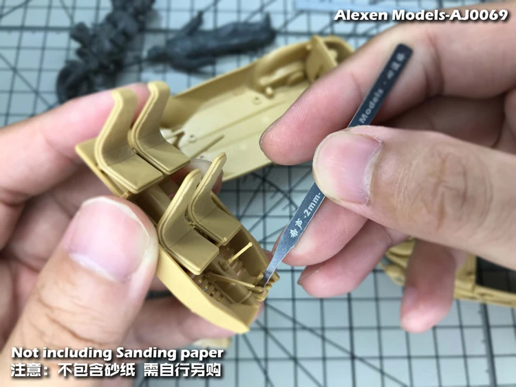 Тонкая нержавеющая сталь Gundam военная модель полированная пластина шлифовальный стержень инструменты унисекс 10 в 1 хобби шлифовальные инструменты