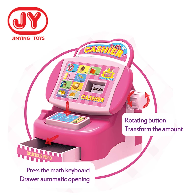 Детский подарок имитация забавных игрушек для супермаркета и напитков набор