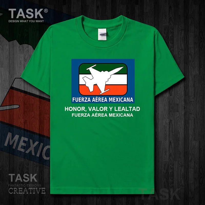 Новые футболки ВВС Мексики США мексиканские MX MEX с коротким рукавом модные