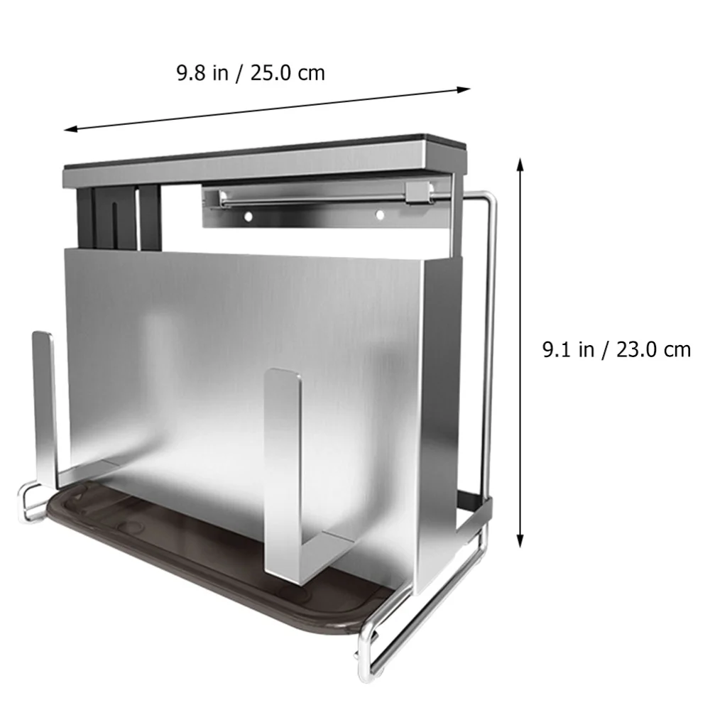 

Multifunctional Storage Rack Stainless Steel Cutter Holders Chopsticks Rack