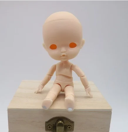 no make up doll 3 Новые сахарные куклы Ob11 куклы 1/8 изготовление на заказ BJD куклы DIY макияж куклы и голова куклы OB - Цвет: no make up doll 3