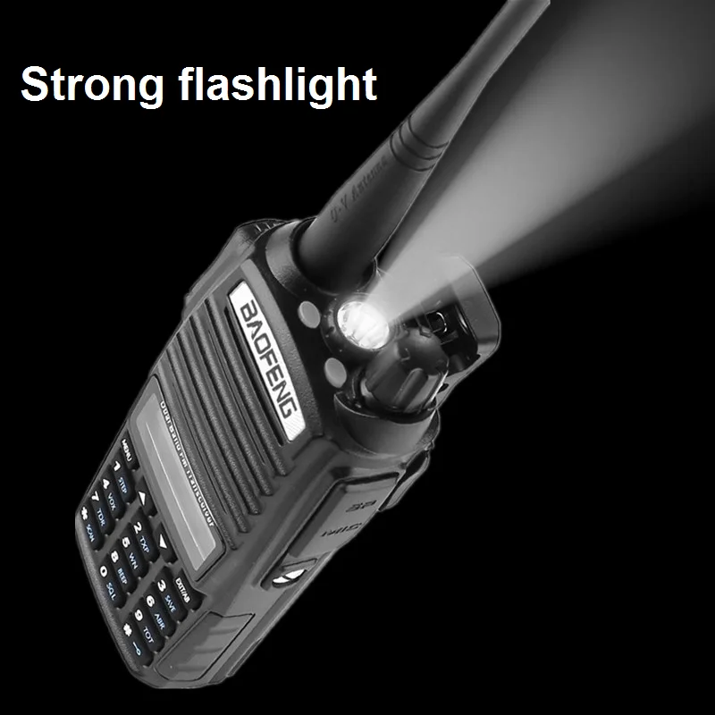 Настоящий 8 Вт Baofeng UV 82 Walkie Talkie морской CB радиоприемопередатчик Ham сканер радио