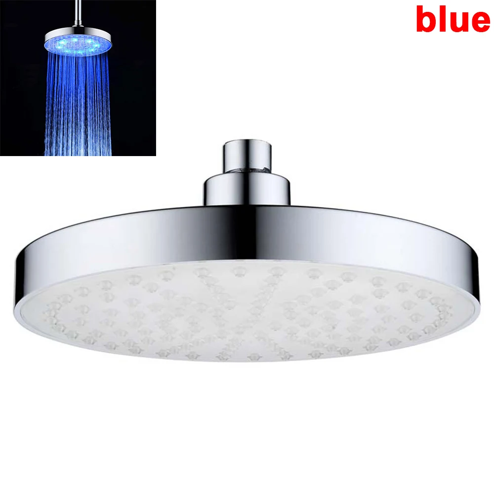 1 шт. светодиодный душ с дождевой насадкой красочная сменная насадка для душа без
