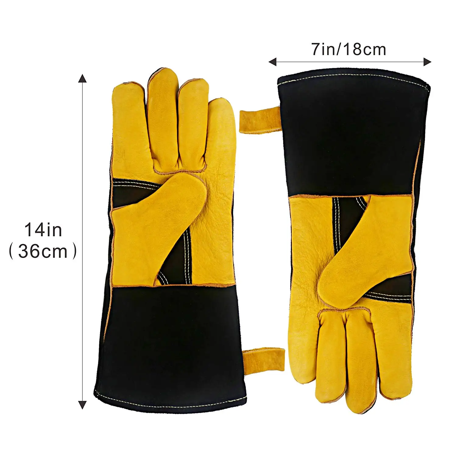 HHPROTECT BBQLeather Кузница/Mig/Stick сварочные перчатки Heat/огнестойкие Профессиональные