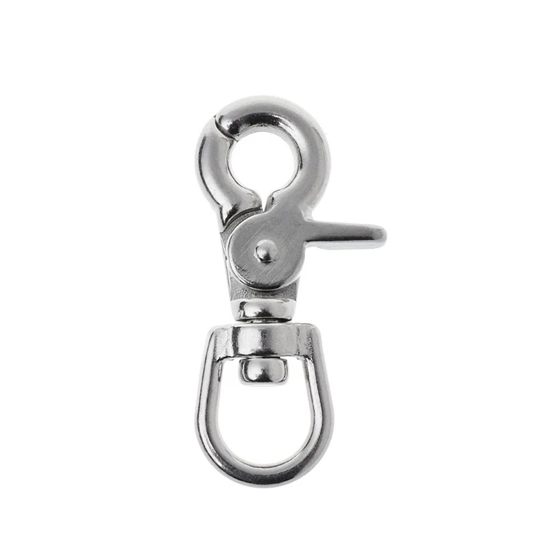 Застежки карабины для шнура из нержавеющей стали 65 мм 316 дюйма|Крючки| |
