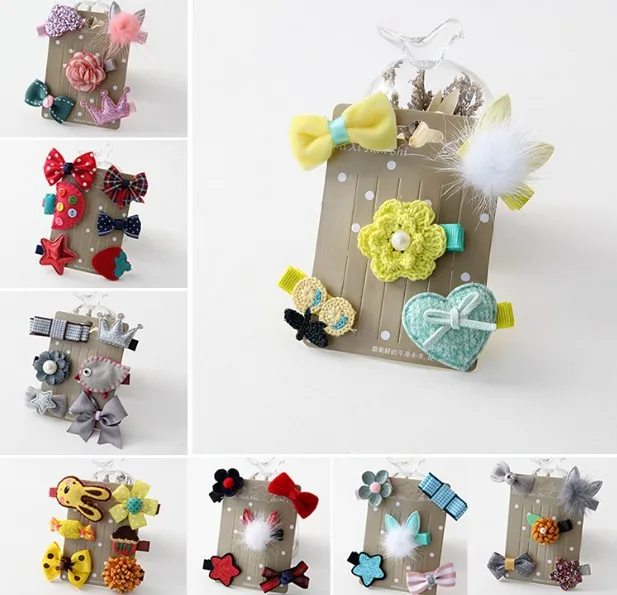 Милые детские заколки для волос из серии кроличьи уши и утки| |