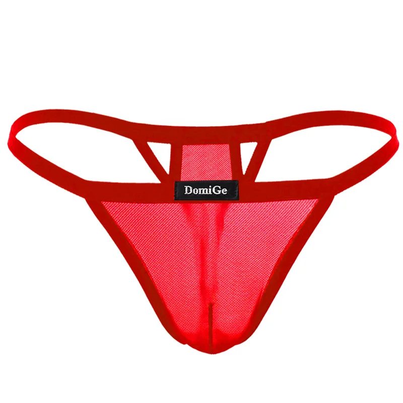 

Fashion Men sexy Underwear Mesh Thong Underpant Transparent Solid Soft Underwear G-String thong seamless jockstrap Gay