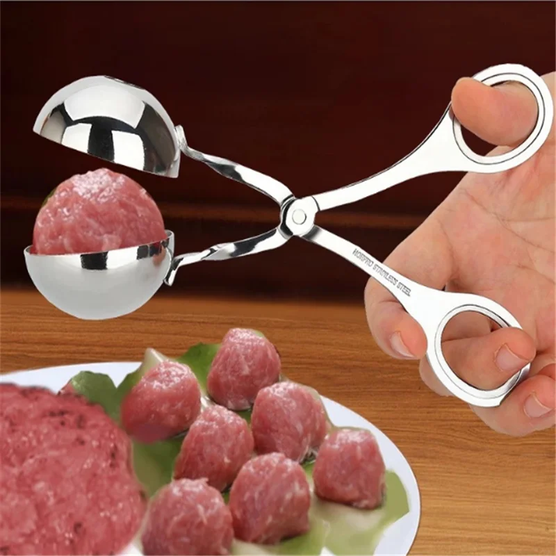 

1Pc Kitchen Gadgets Non Stick Practical Meat Baller Cooking Tool Kitchen Meatball Scoop Ball Maker Kitchen Accessories Cuisine