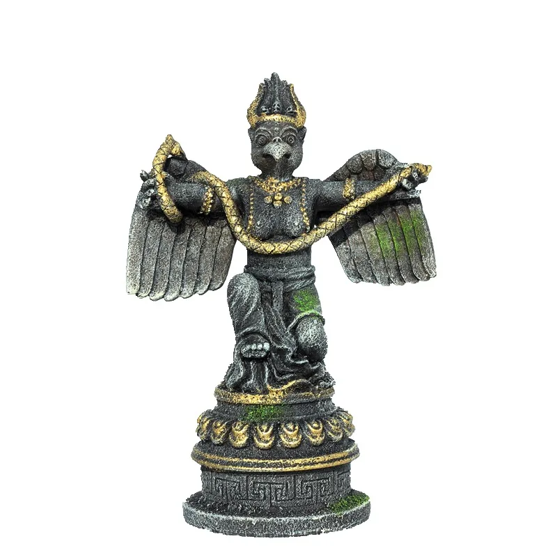 Аквариумный Ландшафтный креативный орнамент с изображением лица орла