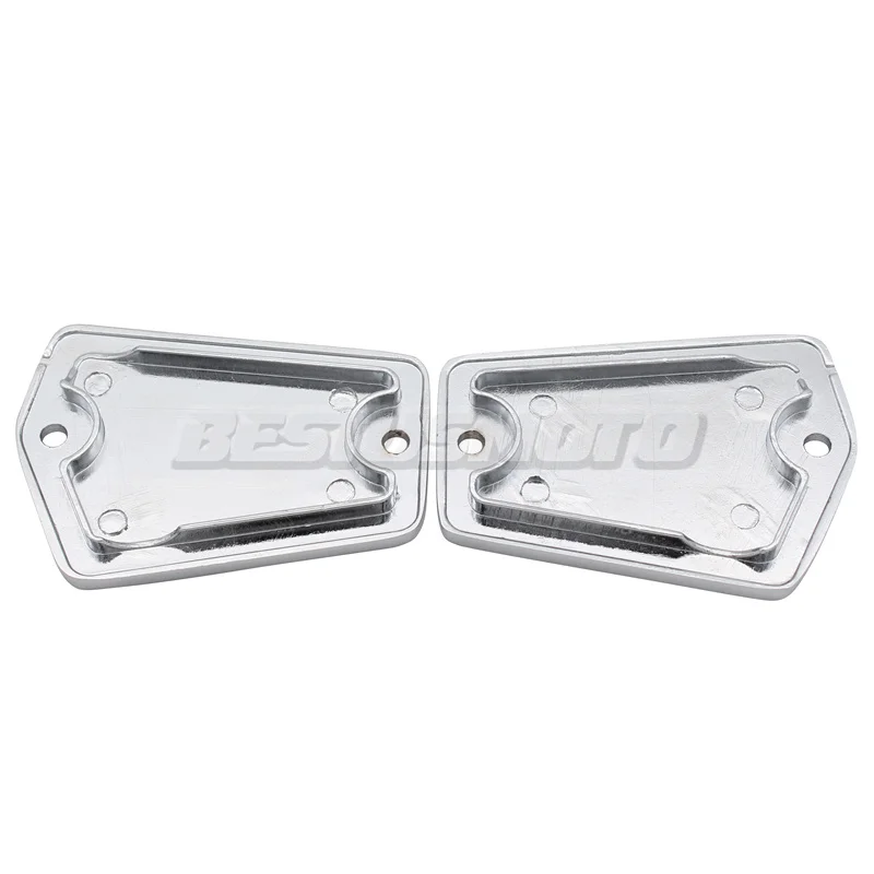 Мотоциклетная хромированная черная заготовка резервуар для жидкости крышка Yamaha