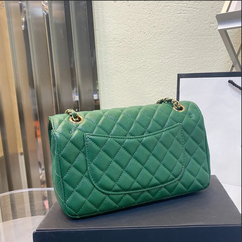 

New Green Candy Colors Bag Fashion Chain High Quality Women's All-match Travel Designer Simplicity Versatile Messenger Bag