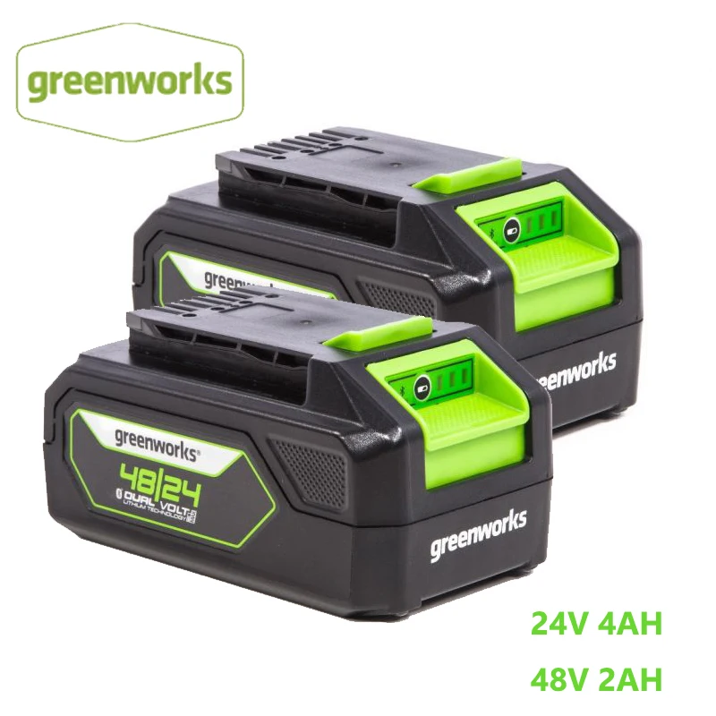 Greenworks 24/48V  Dual Volt 2AH battery , Original battery for Greenworks tools